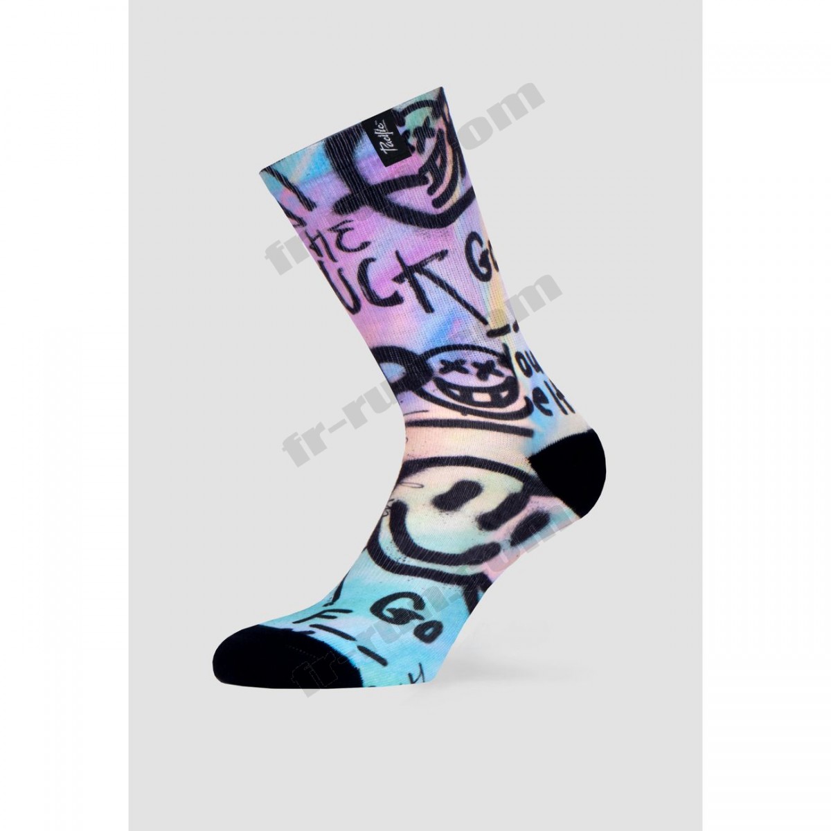 Pacific And Co/running adulte PACIFIC and CO ACID COLOR Unisex Casual Socks ◇◇◇ Pas Cher Du Tout - -0