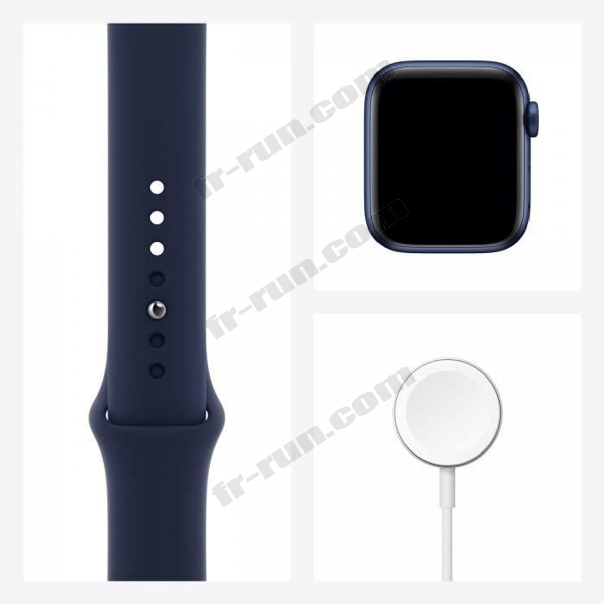 Apple/APPLE Apple Watch Series 6 GPS + Cellular, 40mm Boîtier en Aluminium Bleu avec Bracelet Sport Bleu Intense ◇◇◇ Pas Cher Du Tout - -2