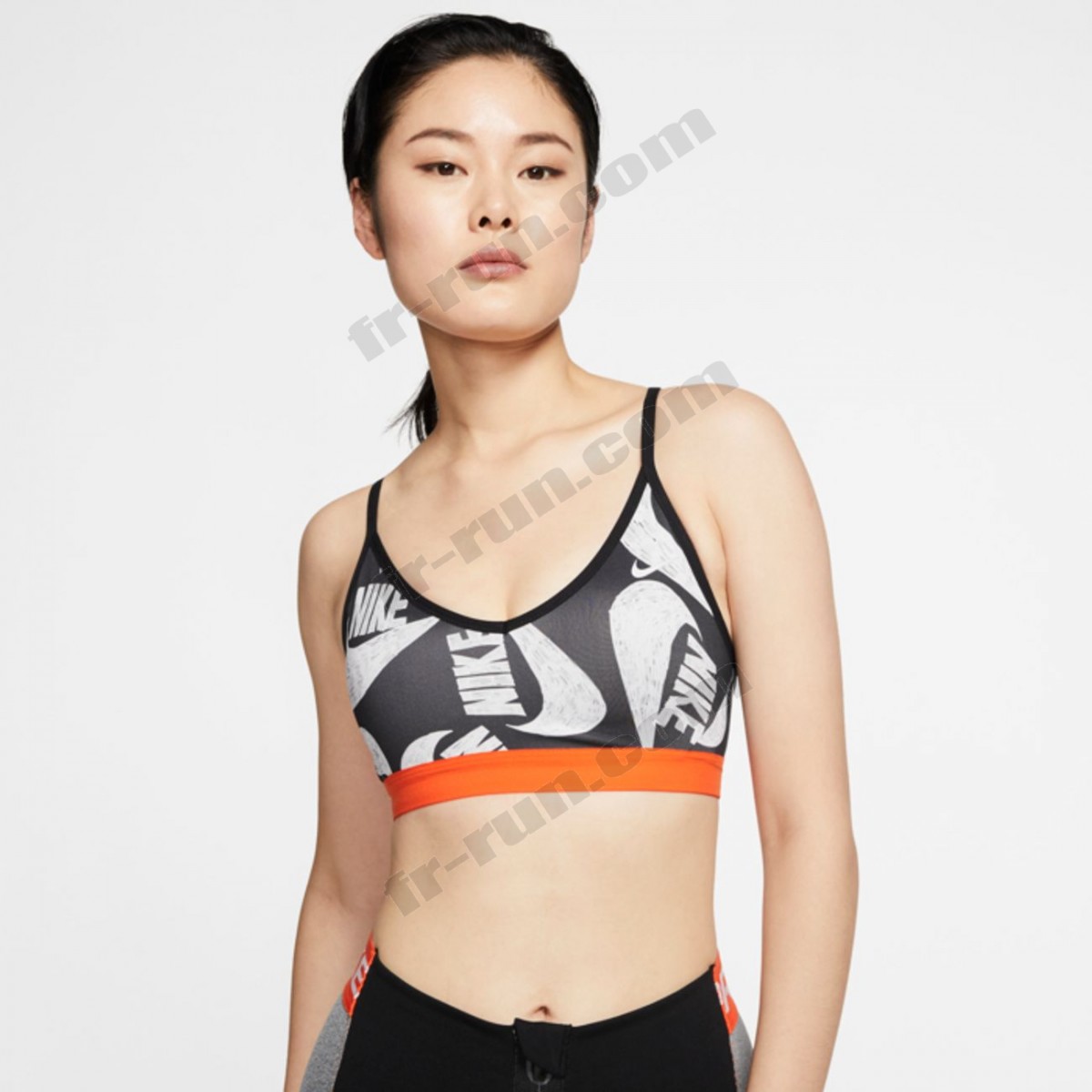 Nike/BRASSIERE Fitness femme NIKE ICNCLSH MARKER PRT ◇◇◇ Pas Cher Du Tout - -3