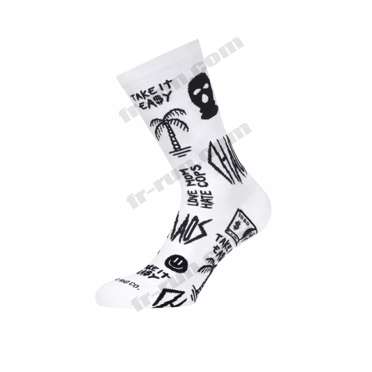 Pacific And Co/running adulte PACIFIC and CO MIAMI VICE Unisex Performance Socks ◇◇◇ Pas Cher Du Tout - -0
