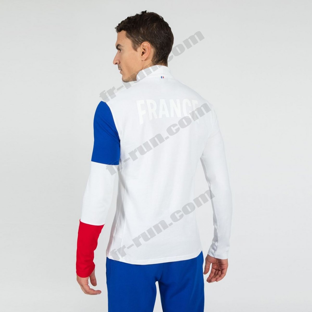 Le Coq Sportif/running adulte LE COQ SPORTIF T-shirt manches longues Équipe de France Olympique Unisexe √ Nouveau style √ Soldes - -12