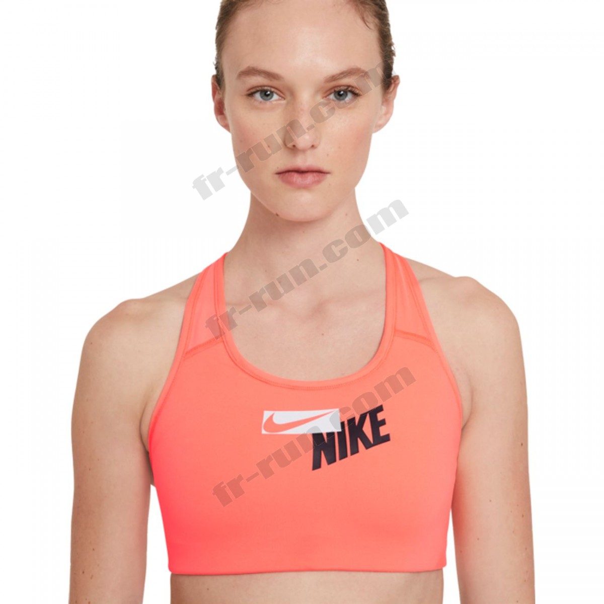 Nike/BRASSIERE Fitness femme NIKE SWOOSH LOGO PAD ◇◇◇ Pas Cher Du Tout - -1