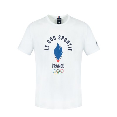 Le Coq Sportif/running adulte LE COQ SPORTIF T-shirt manches longues Équipe de France Olympique Unisexe √ Nouveau style √ Soldes