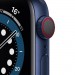 Apple/APPLE Apple Watch Series 6 GPS + Cellular, 40mm Boîtier en Aluminium Bleu avec Bracelet Sport Bleu Intense ◇◇◇ Pas Cher Du Tout - 1