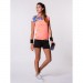 Bodycross/Course à pied femme BODYCROSS T-shirt Running Lora Neon Corail ◇◇◇ Pas Cher Du Tout - 6
